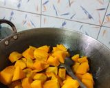 A picture of step 5 of Ambal (Pumpkin curry).