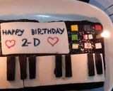 🎤🎹 Keyboard Cake 🎵🎈 রেসিপির ধাপ 5 ছবি