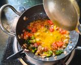 A picture of step 4 of Masoor dal Tadka.