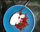 A picture of step 4 of Whole wheat flour Tutti Frutti cake.