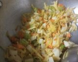 A picture of step 2 of Super healthy vegetable dalia.