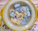 Hình bước làm 4 của món Chè khúc bạch hoa đậu biếc