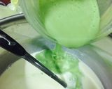 Hình bước làm 4 của món Flan Matcha