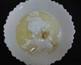 A picture of step 1 of Turkish Sambali/Revani.