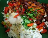 Foto langkah ke 4 dari resep Pepes Tahu Jamur Kuping.