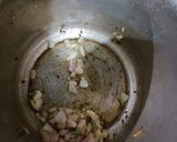 A picture of step 1 of Green beans and Turai Sabji.