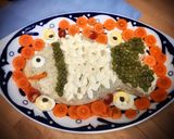 Foto del paso 5 de la receta: Finto Pescado (Falso pescado) —Pastel frío de bonito—