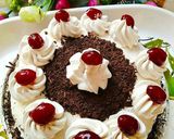 A picture of step 22 of Egg less Black Forest Cake.