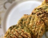 A picture of step 7 of Radish leaves mini pancakes (chila).