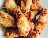 รูปขั้นตอนการทำที่ 4 ของ ปีกไก่ทอดเกลือซีอิ๊วสูตรทำง่าย