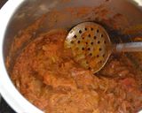 A picture of step 5 of Chole bhature.
