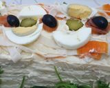Foto del paso 6 de la receta: 🦀🦀Pastel de salmón y surimi🦀🦀
