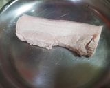 桂竹筍炒豬五花的食譜步驟2照片
