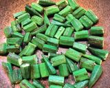 รูปขั้นตอนการทำที่ 2 ของ Bhindi masala curry แกงกระเจี๊ยบเขียวอินเดีย