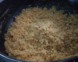 A picture of step 3 of Besan ladoo.