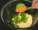 A picture of step 2 of Egg Mayo Sandwich | Snack Recipe | Egg Sandwich without toaster.