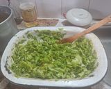 Foto del paso 3 de la receta: Tortilla de lechugas al horno