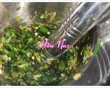 A picture of step 2 of Green Garlic Chutney.