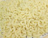 A picture of step 1 of Chicken and Vegetable Macronies.