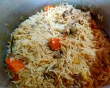 Foto langkah ke 8 dari resep Arabian Lamb Biryani ala Chef Muhammad.