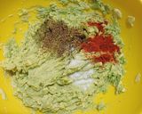 A picture of step 1 of Avocado cheese sandwich.