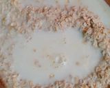A picture of step 1 of Semolina, oats, cocoa cake.