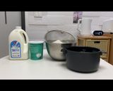 A picture of step 1 of Greek Yogurt.