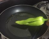 A picture of step 3 of Hyderabadi Mirch ka Salan.