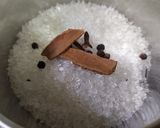 A picture of step 5 of Kharpudi Puri or Pudi stuffed with sweet fragrant besan.