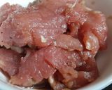 Hình bước làm 2 của món Gỏi bò rau má
