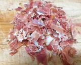 A picture of step 1 of Baked Spinach and Speck Frittata.