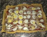 Foto del paso 4 de la receta: Tarta de caballa y pimiento morrón