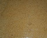 A picture of step 3 of Gur Til ki chikki.