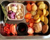 Foto langkah ke 1 dari resep Semur Kentang Wortel Kaldu Ayam.