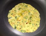 A picture of step 5 of Methi paratha/Thepla.