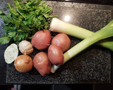 Foto del paso 1 de la receta: Sopa de puerro y patata