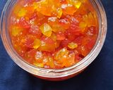 A picture of step 5 of Watermelon tutti frutti.