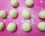 A picture of step 6 of Nutella stuffed caterpillar buns.
