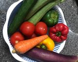 Hình bước làm 1 của món Ratatouille 🥗