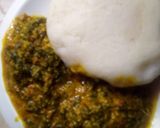 A picture of step 5 of Egusi Soup.
