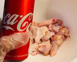 Hình bước làm 1 của món Cánh Gà Sốt Coca Cola