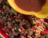 Foto del paso 3 de la receta: Huevo 🍳 con pico de gallo 🐔