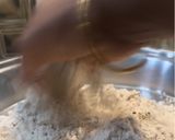 A picture of step 12 of Dal Bafla Baati Churma.