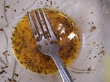 Perkedel kentang dengan oregano dan basil