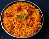 A picture of step 6 of Instant South Indian Garlic Rice :.