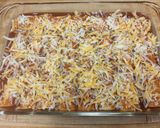 A picture of step 6 of Lee's Simple Ground Beef Enchiladas.