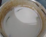 Foto langkah ke 2 dari resep Bubur Ketan Item dengan santan instan.