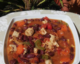 Foto del paso 6 de la receta: Tofu guisado con alubias rojas