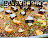 Foto del paso 1 de la receta: Paella de pulpo y gamba roja 🥘 🐙 🦐