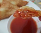 Foto langkah ke 2 dari resep Pangsit Goreng isian Somay dimsum.